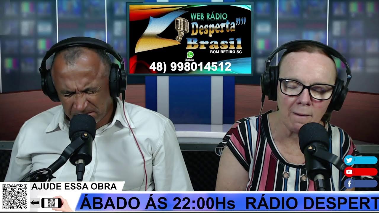 PROGRAMA DE RÁDIO DESPERTA BRASIL Apresentador Pr. Silvinho