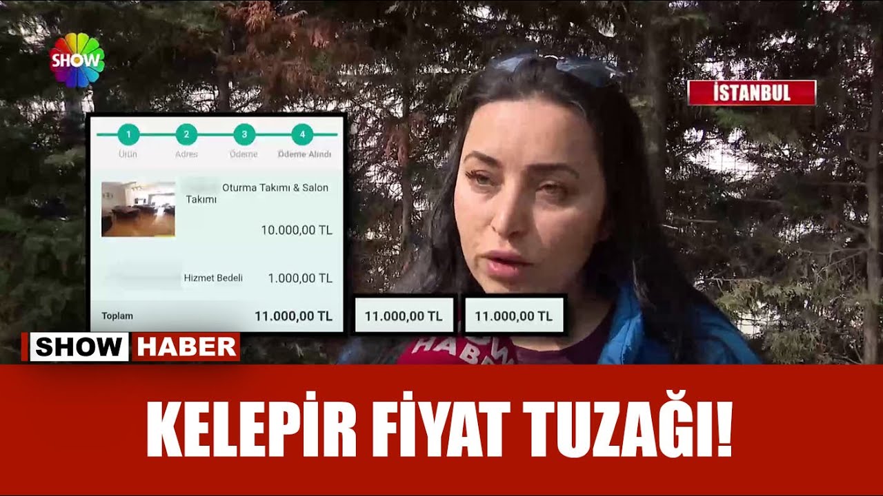 1 koltuk takımına 3 kez ödeme yaptı