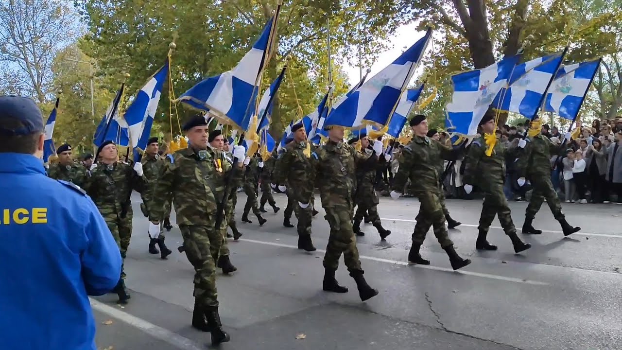 Greek Military Parade 2025 | Thessaloniki Oxi Day Celebration 🇬🇷