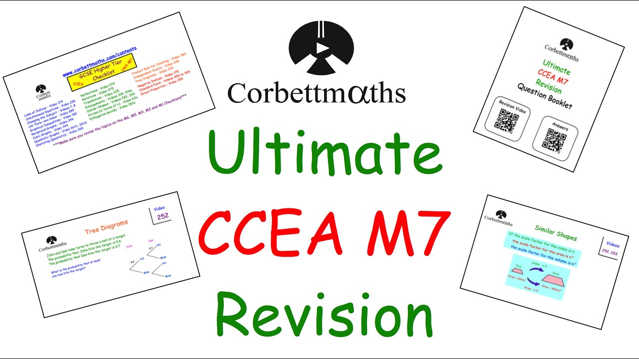 Ultimate CCEA GCSE Maths M7 Revision Video - Corbettmaths