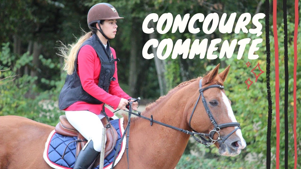 EN CONCOURS AVEC UN CHEVAL ANCIENNEMENT PLANTÉ !