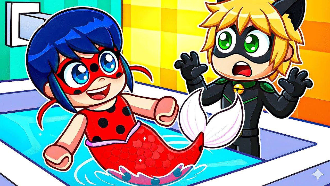ADOTANDO a SEREIA LADYBUG no ROBLOX!