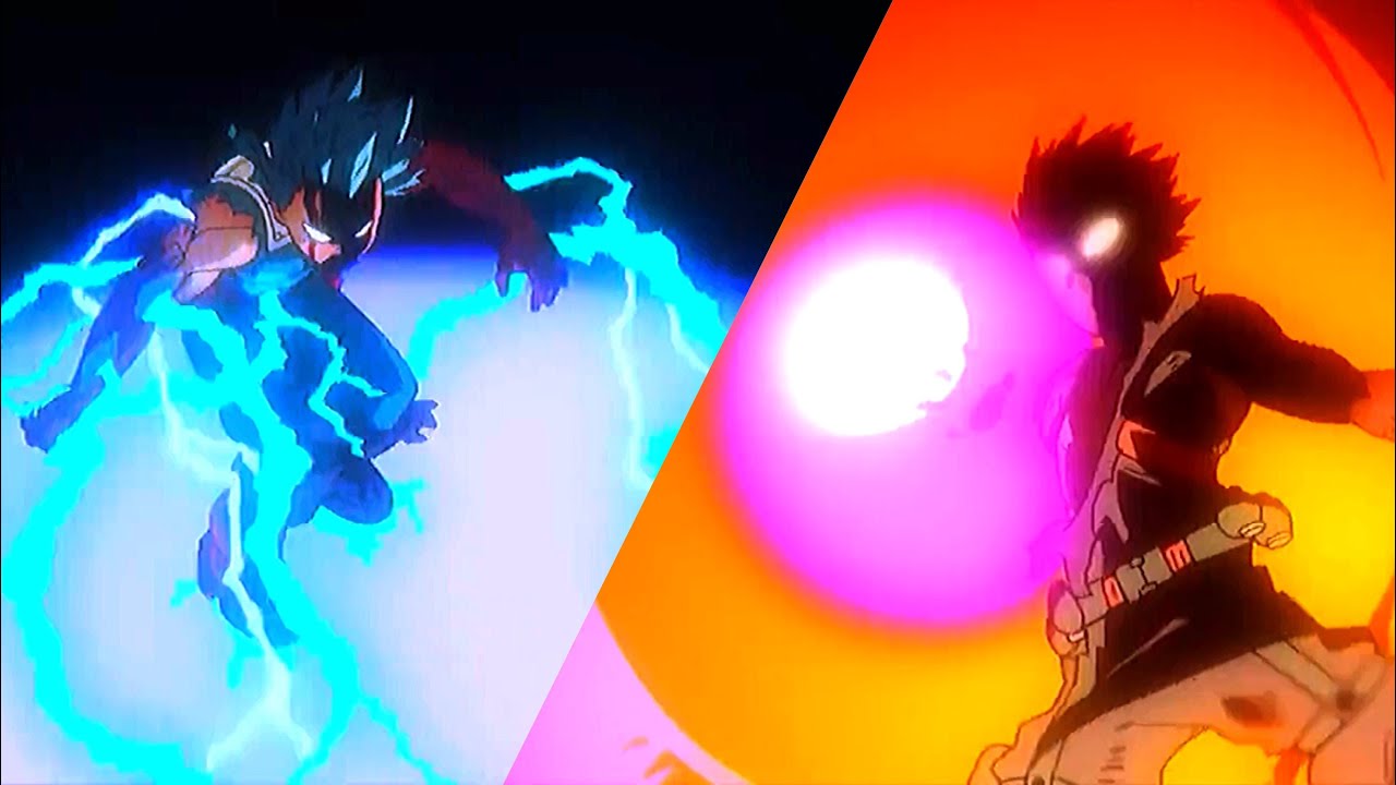 My Hero Academia Heros Rising - 100% Deku and Bakugou With Sound Effects!