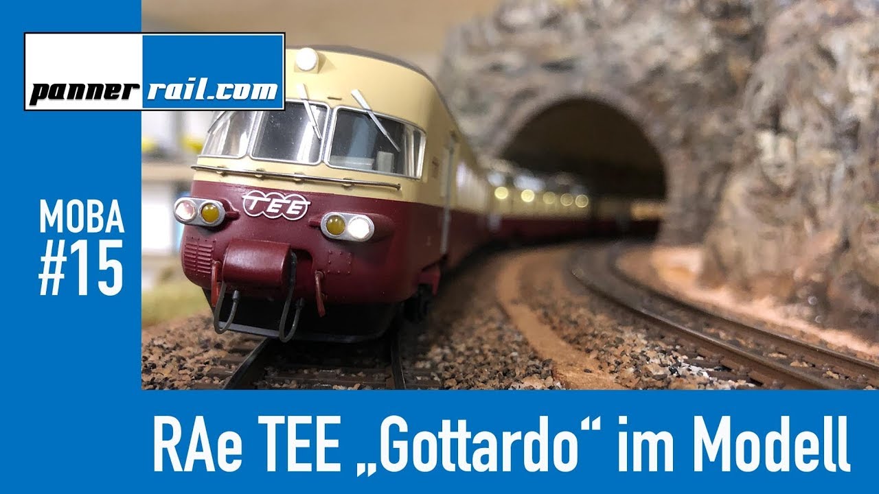 15 Meine H0-Modelleisenbahn-Anlage: Der SBB RAe TEE 