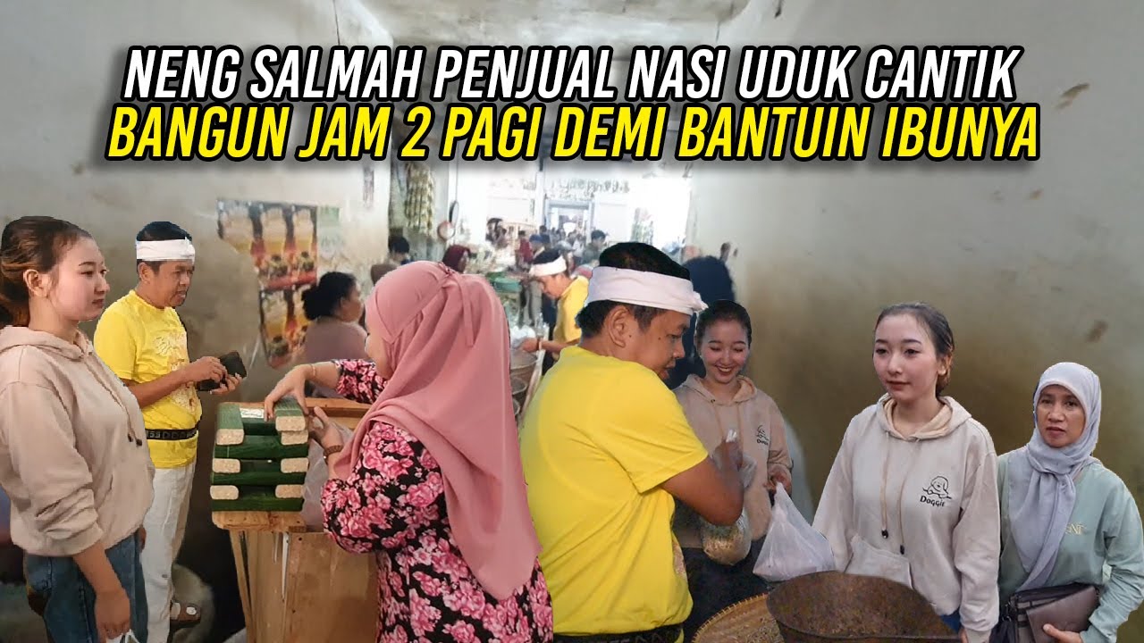 DIAJAK BELANJA DAGING KE PASAR-SALMAH BENGONG LIHAT PASAR SUDAH RAPI