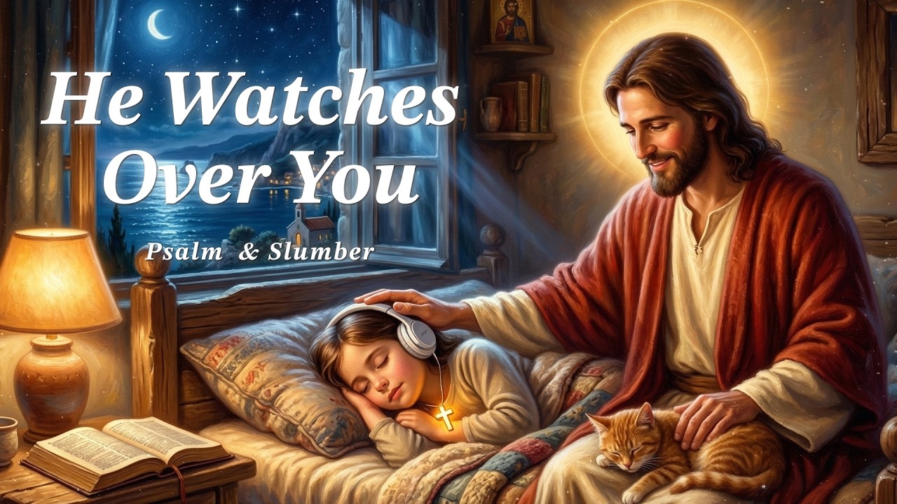 He Watches Over You ✨ | Peaceful Christian Sleep Music for Rest and Prayer [2 Hours]