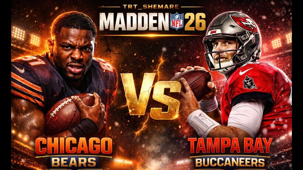 The Gridiron League S2 |  Week 3 Chicago Bears vs. Tampa Bay Buccaneers