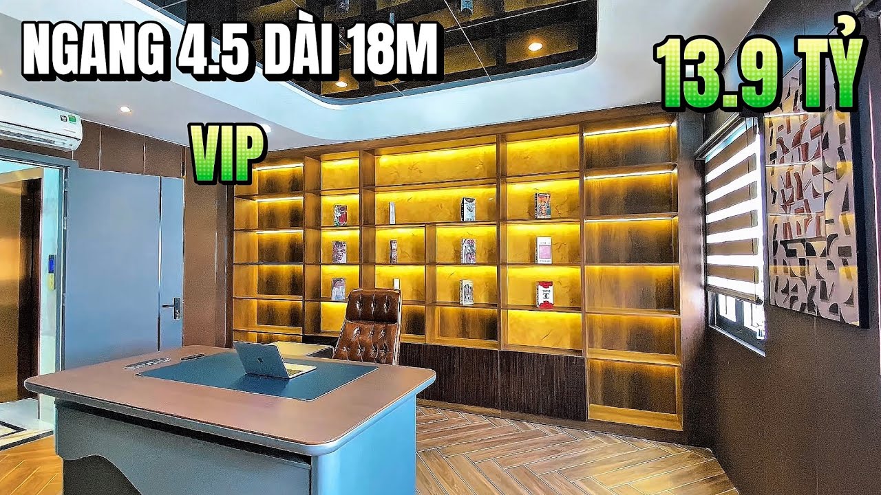Bên Trong Căn Nhà Luxury Xinh Đẹp Ngang 4.5m Rộng Rãi | 6 Phòng | Lê Đức Thọ • Gò Vấp Sài Gòn
