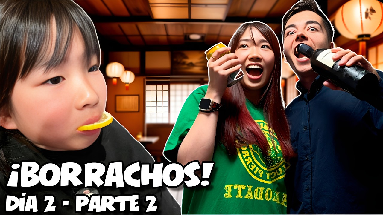 ¡NAO Y YO BORRACHÍSIMOS con su FAMILIA JAPONESA! 😳 Yuzu NO DABA CRÉDITO 😂🇯🇵