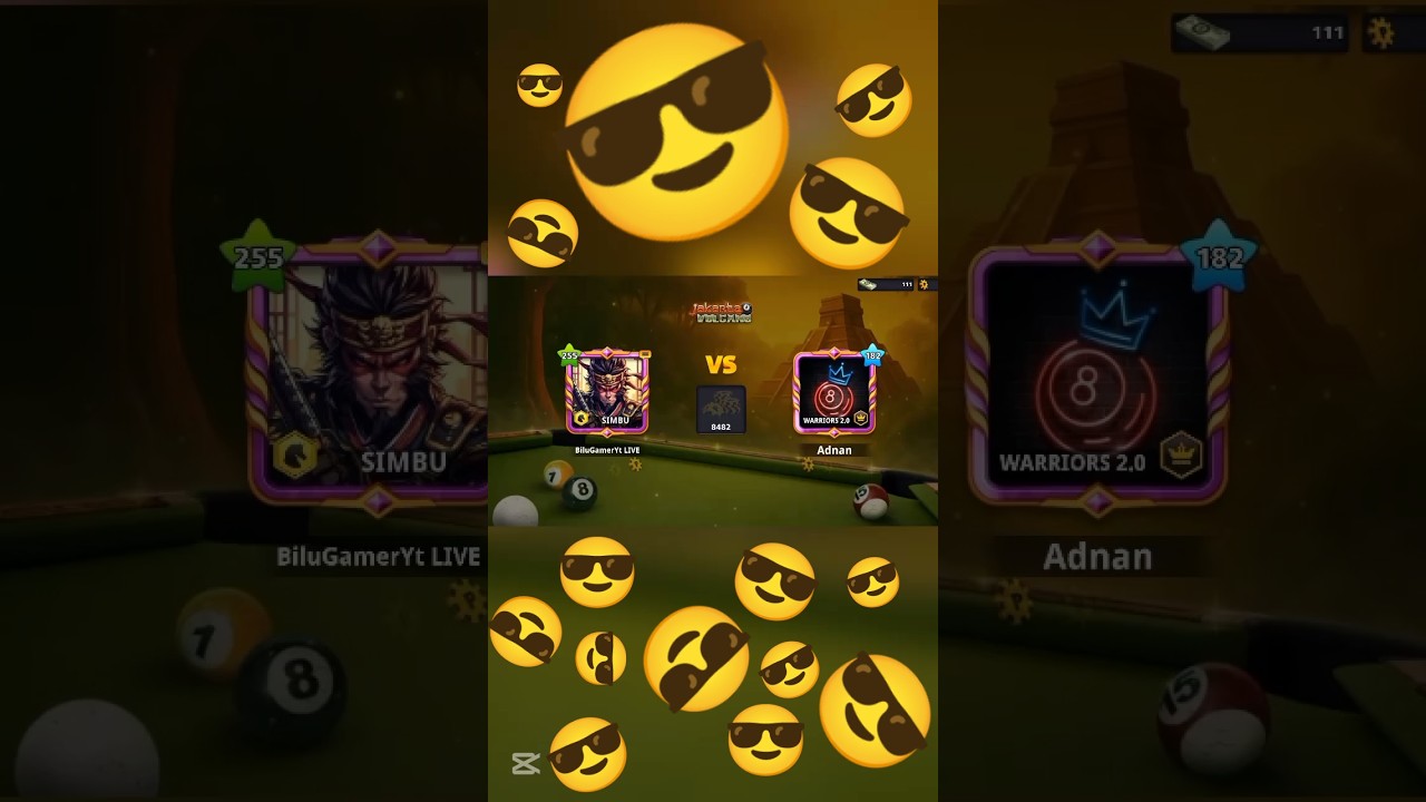 8 Ball Pool Superb Indirect Clearance #8ballpool #epicgame #8ballpooltrickshots #8ballpoolguideline