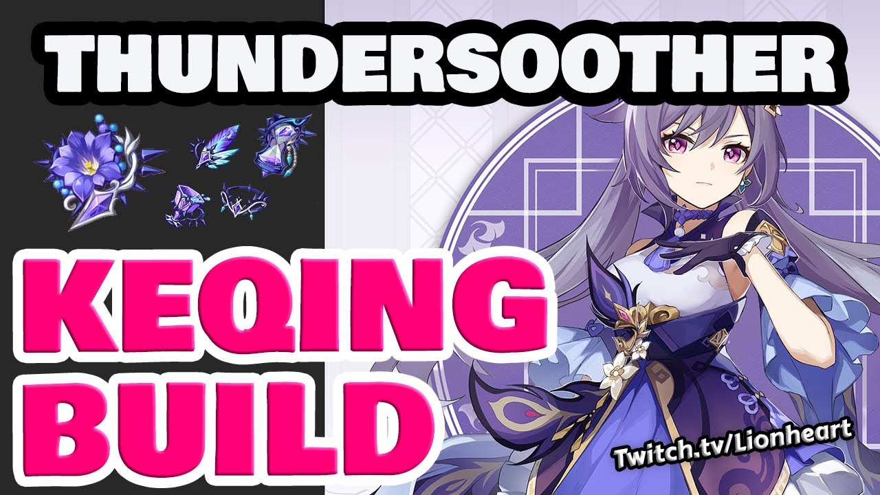 Keqing Build HIGH DPS - Thundersoother Set - Genshin Impact Global