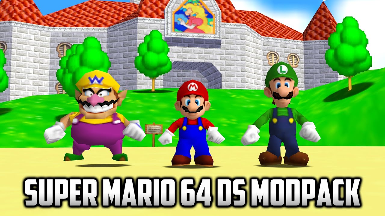 ⭐ Super Mario 64 PC Port - Super Mario 64 DS Modpack