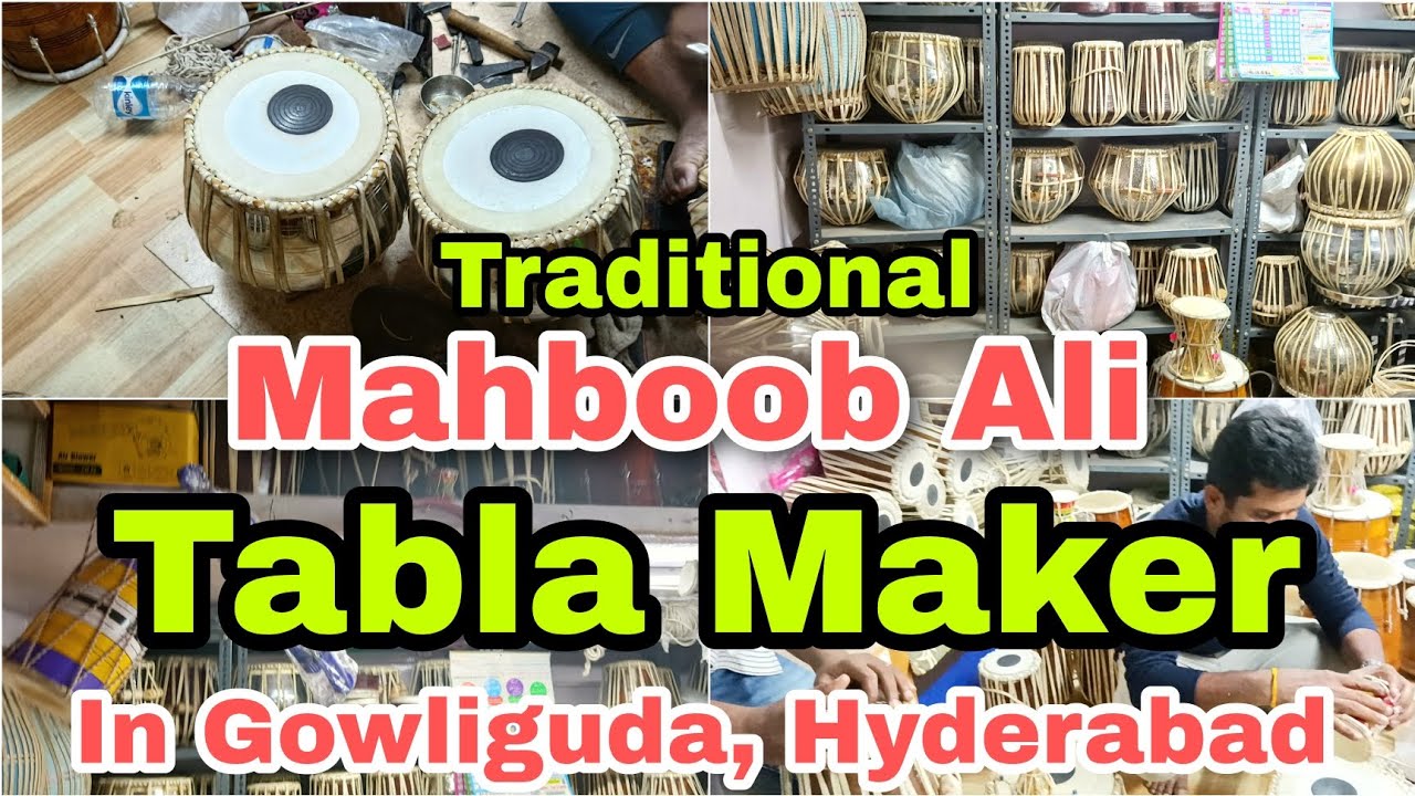 Traditional Tabala | Maker at Gowliguda, Hyderabad #tabalamaker #sumadivyavlogs #tabala