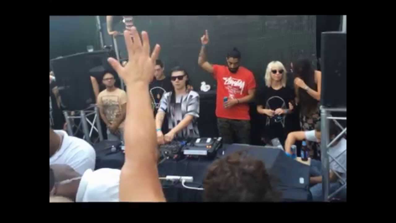 Skrillex at Lure in Los Angeles, CA Sept 14 2014