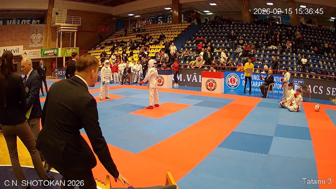 TATAMI 3 - CAMPIONATUL NATIONAL DE KARATE SHOTOKAN 2026 ZIUA 2