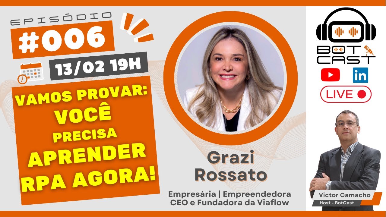 BotCast EP #006 - Razões para provar que VOCÊ precisa aprender RPA agora!