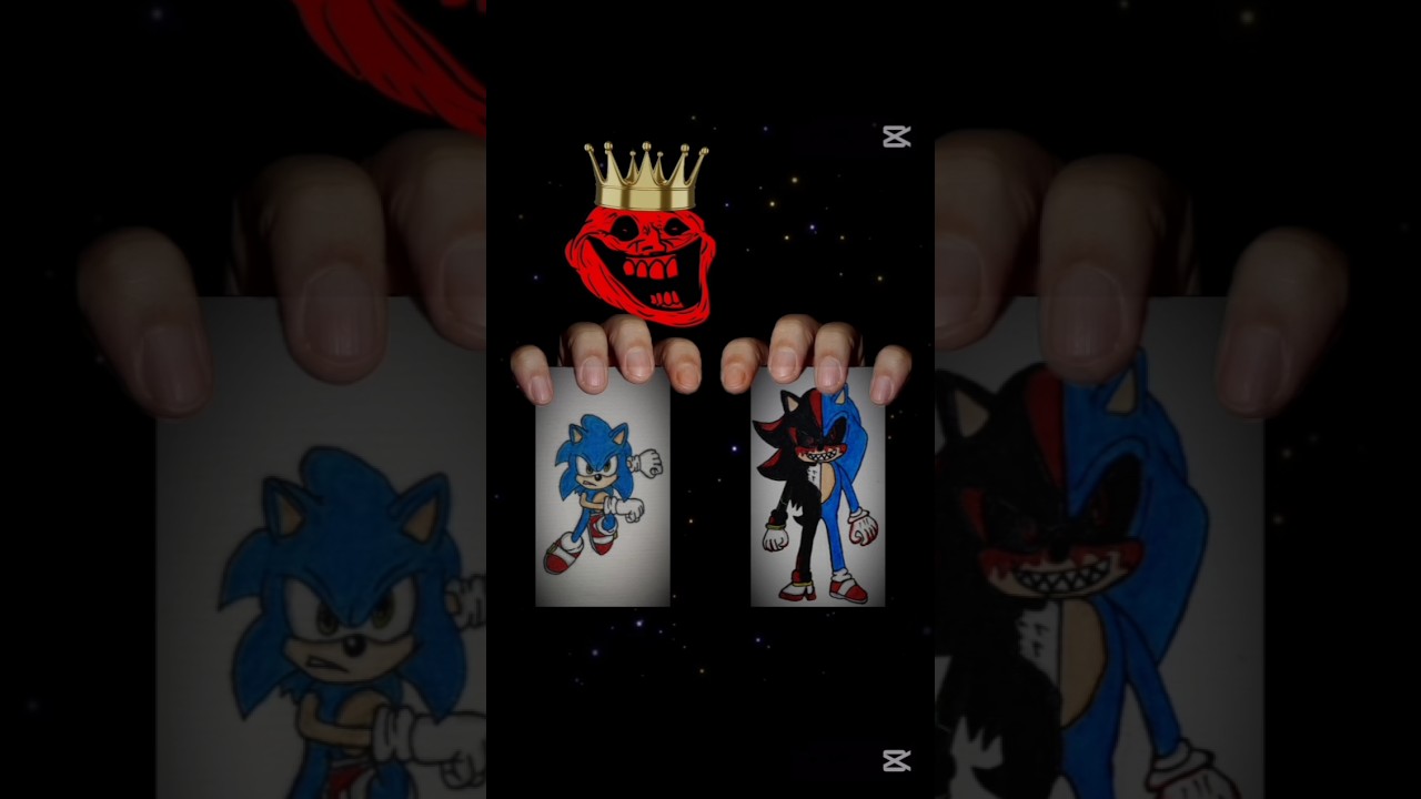 Shadow exe Vs Sonic exe&Sonic|#trollface #sonicthehedgehog #shadowthehedgehog #trending #shortsviral