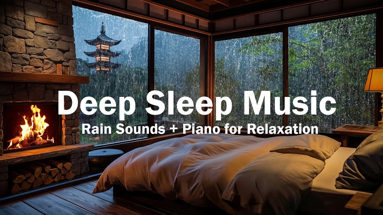 Relaxing Sleep Music – (NO ADS) Rain Sounds & Relaxing Piano Music for Beat Worry,Sleep Instantly