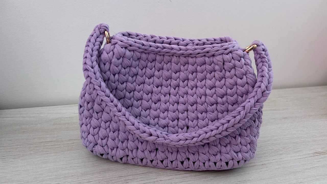 Você vai amar esse modelo de Bolsa em Fio de Malha 🤩