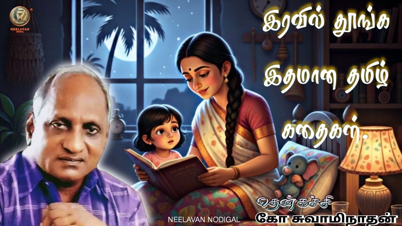இரவில் தூங்க இதமான தமிழ்க் கதைகள்/பாகம்-012...! தென்கச்சி கோ சுவாமிநாதன் கதைகள்...?