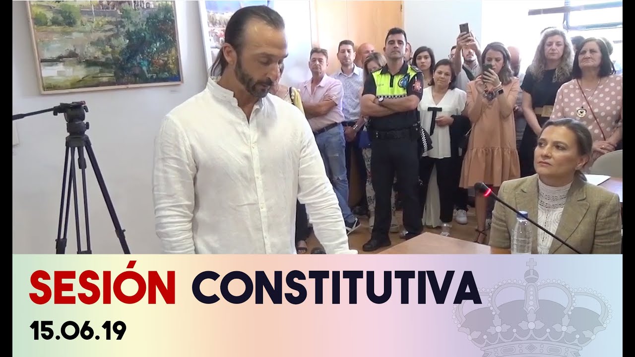SESIÓN CONSTITUTIVA | Ayuntamiento de Jerez de los Caballeros. 15 de junio (2019)