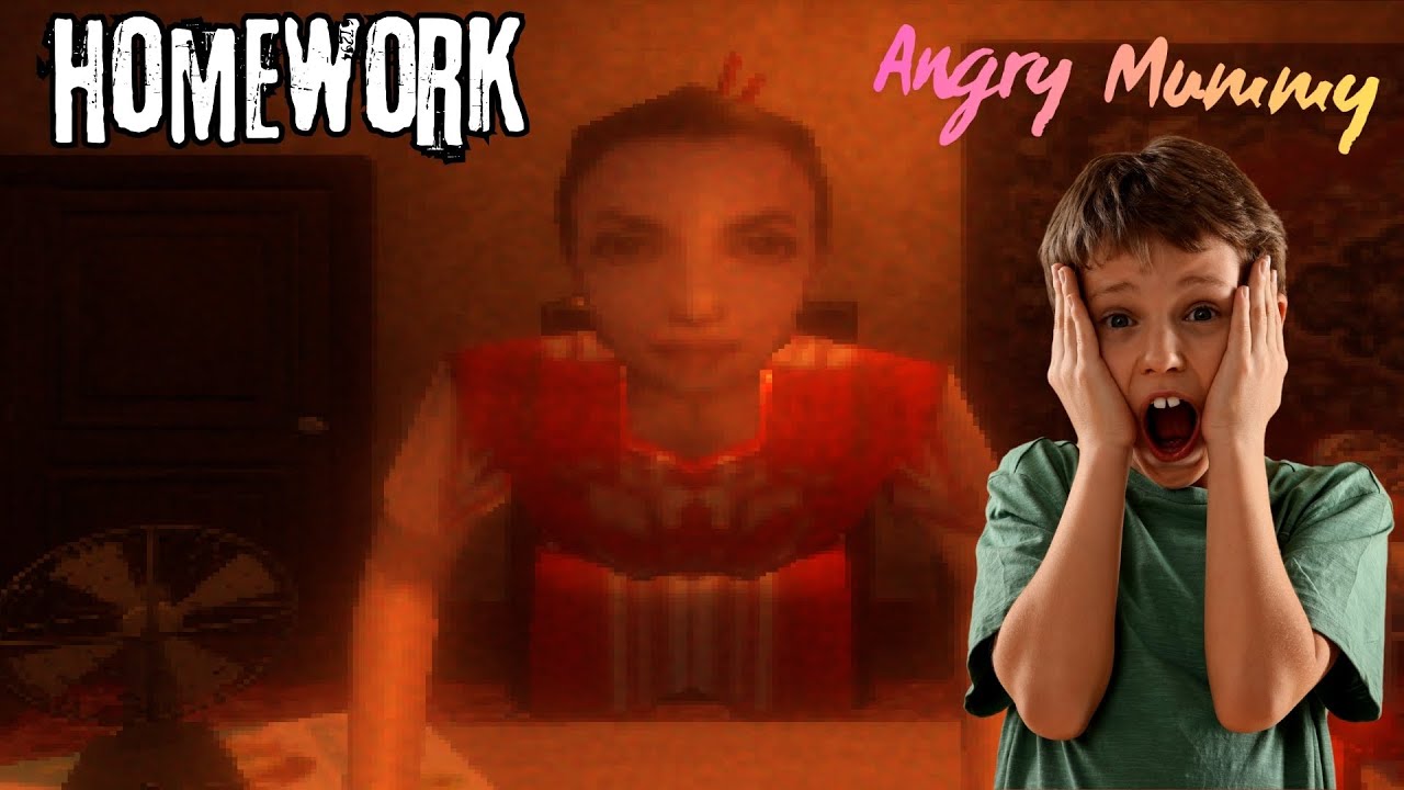 Homework Horror Game 😱 | Mummy Ne Mujhe Dara Diya!