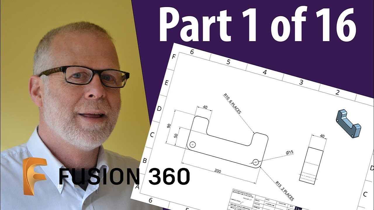 Learn Fusion 360 in a few hours. Part 1