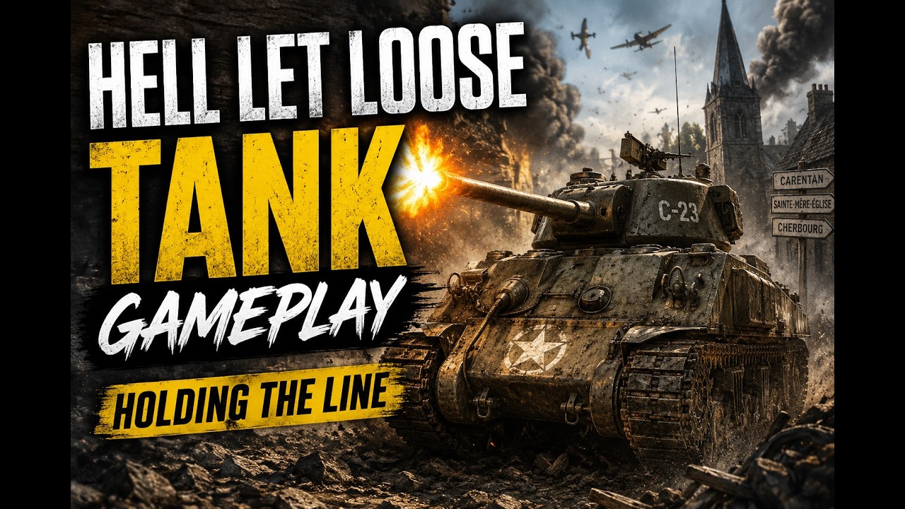 Hell Let Loose Tank Crew in Action