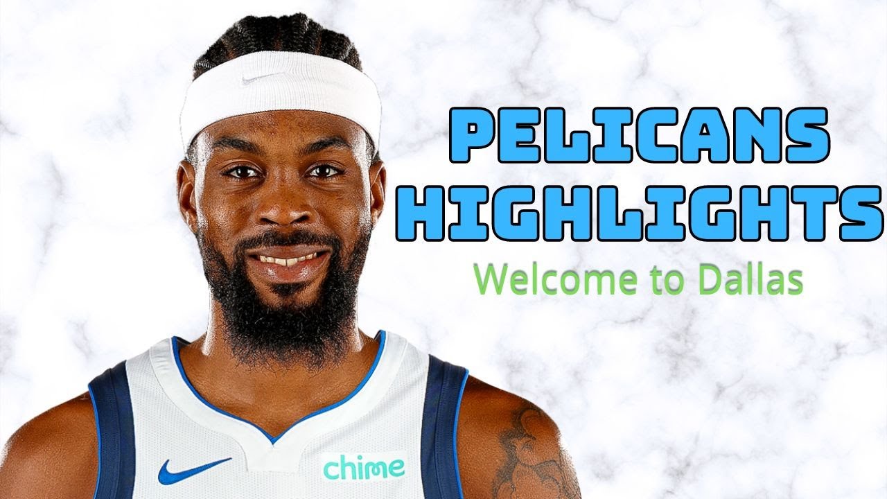 Naji Marshall 2023-24 Pelicans Highlights | Welcome to Dallas!