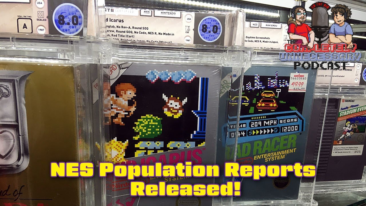 Wata Releases NES Game Population Report