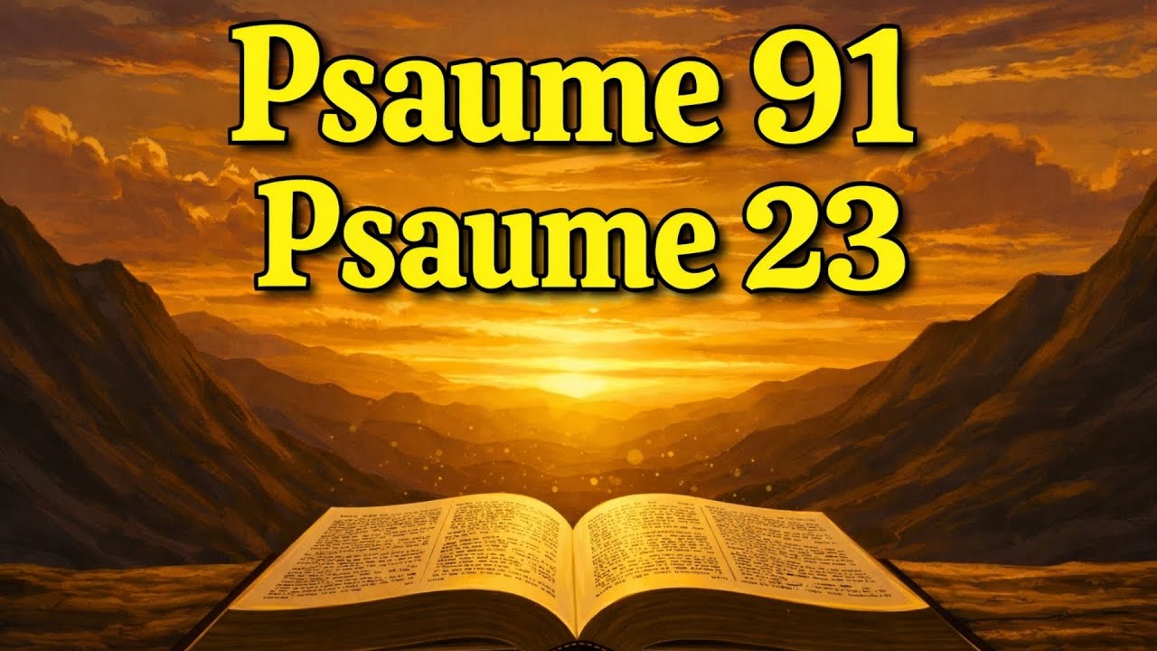 PRIÈRE DU 22 JANVIER : PSAUME 91 et PSAUME 23 | Deux des PRIÈRES les plus PUISSANTES de la BIBLE