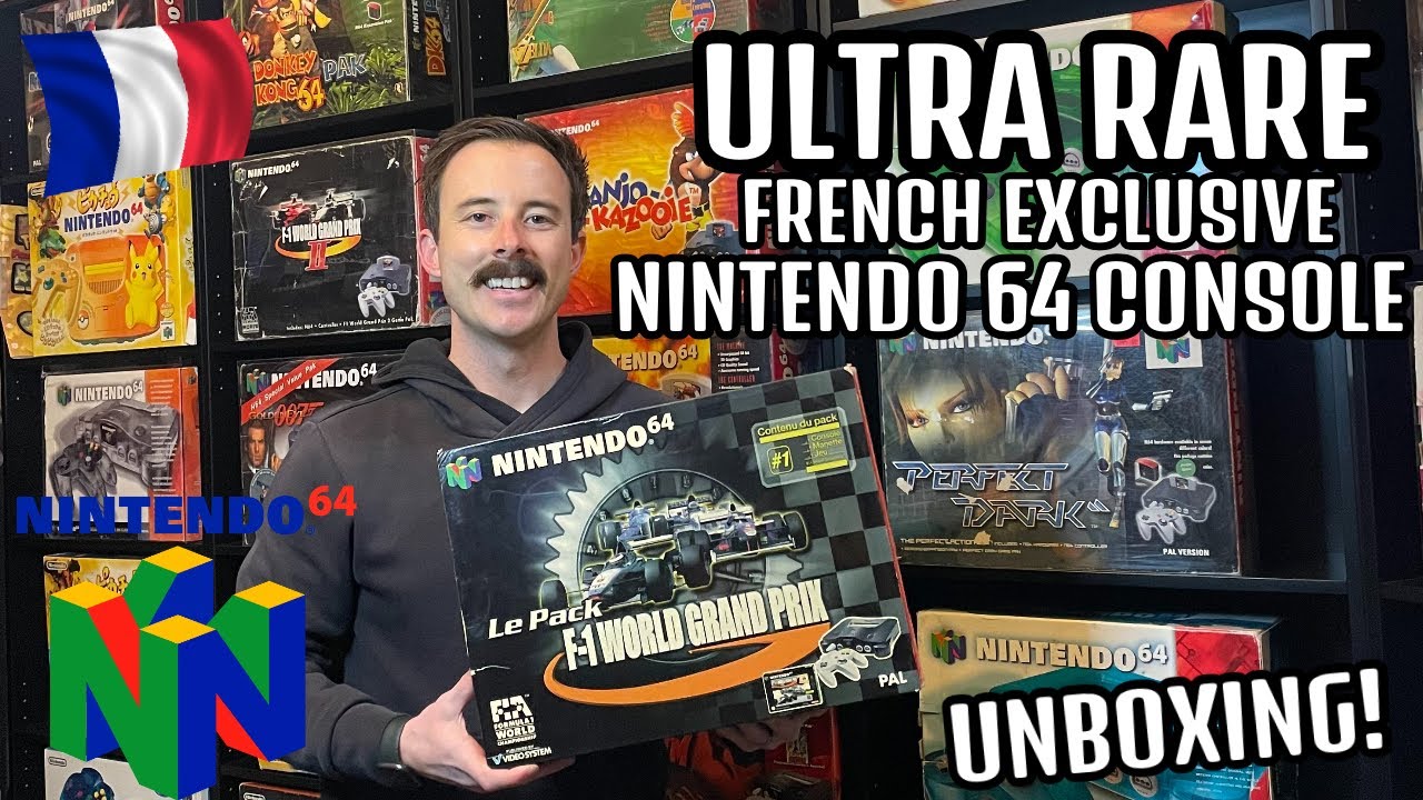 Ultra RARE - Nintendo 64 F1 World Grand Prix Bundle - UNBOXING