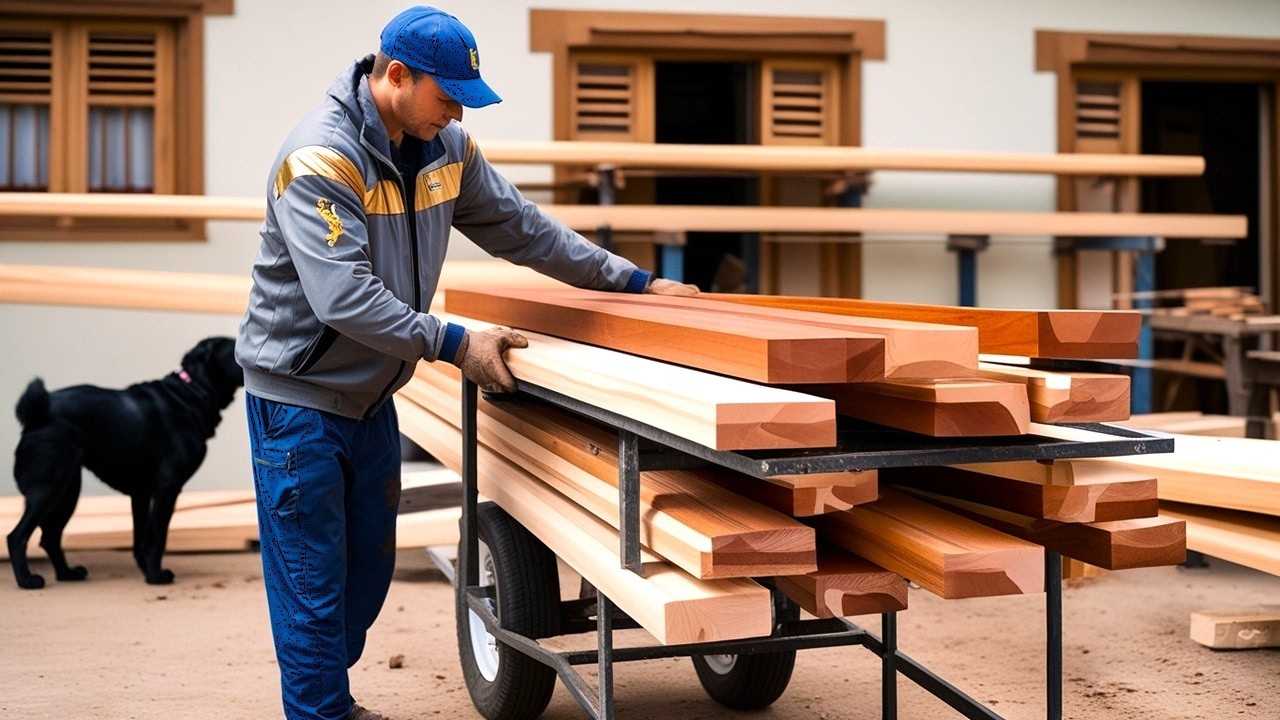 Incredible Creative Design Ideas: Watching Carpenter Turn Wooden Strips Into Something Amazing!