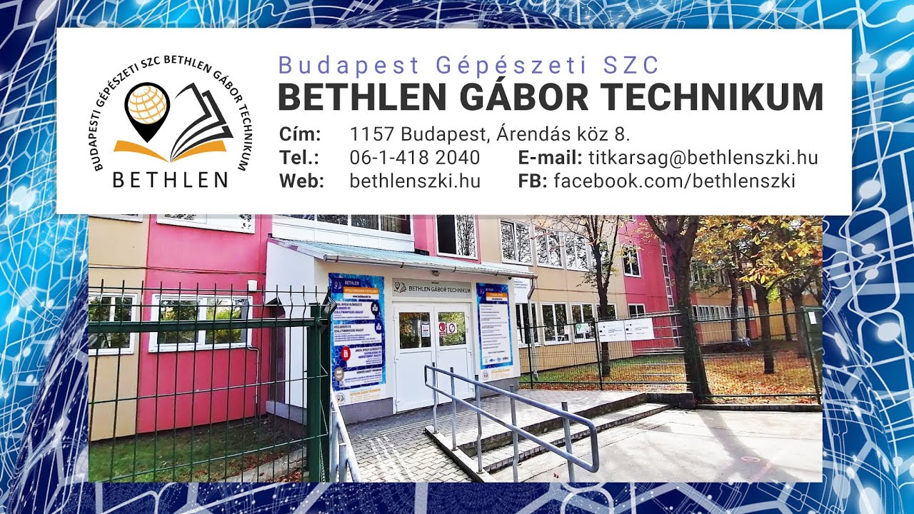 A Bethlen G&aacute;bor Technikum bemutatkoz&oacute; filmje