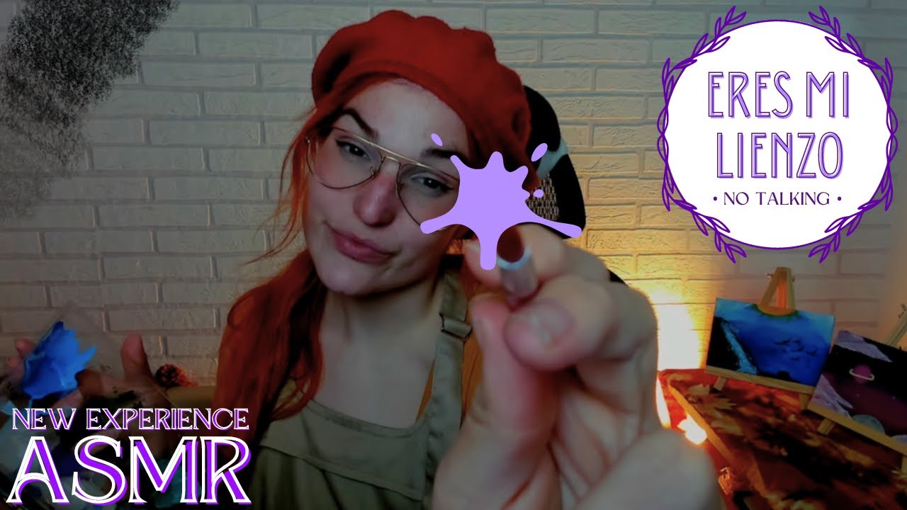 ASMR | (No Talking) Te pinto la Cara Muy Relajante