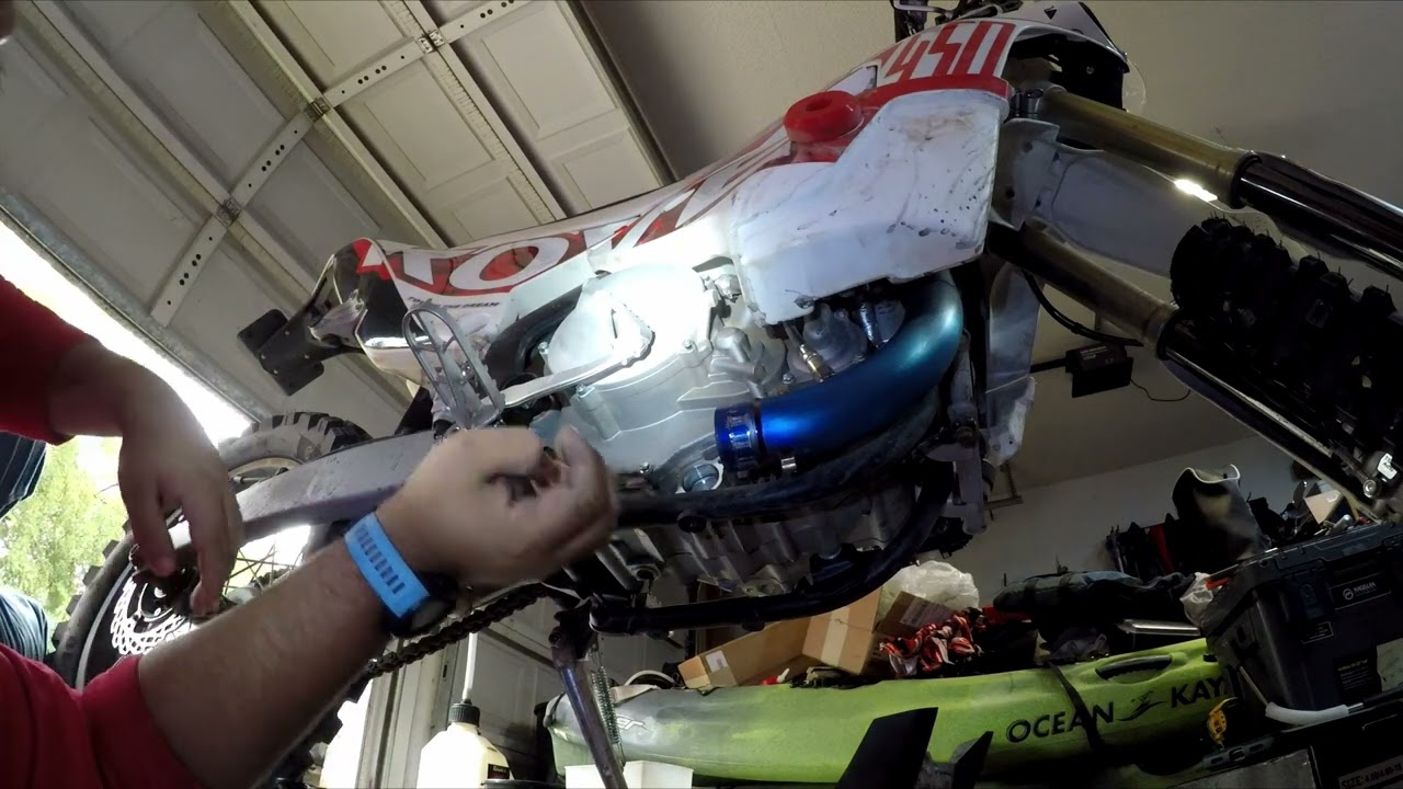 2024 Kove 450 Rally Pro Oil Change