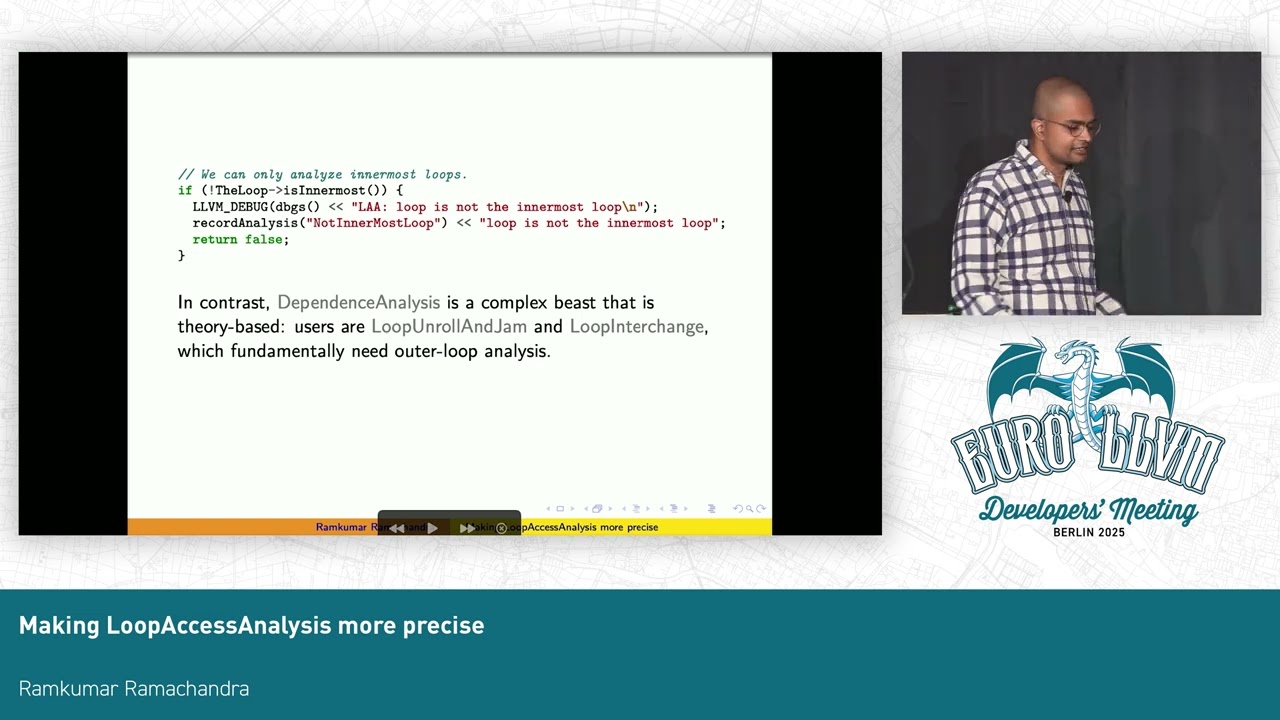 2025 EuroLLVM - Making LoopAccessAnalysis more precise