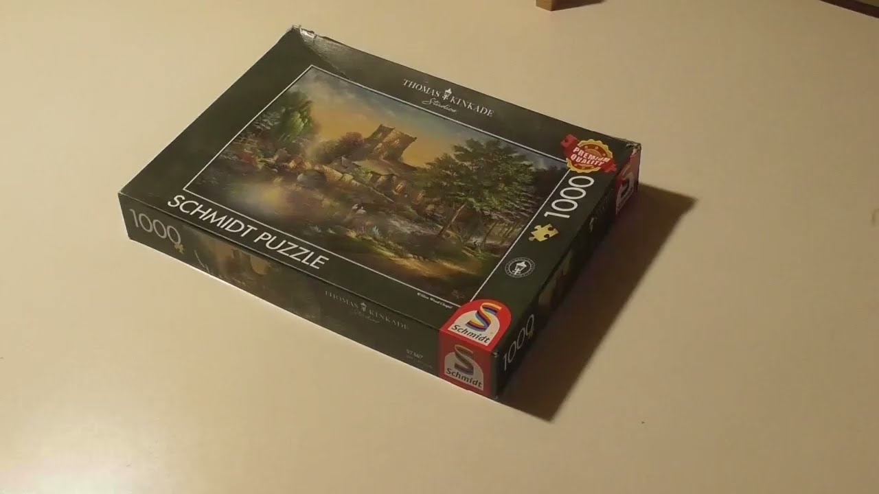 Puzzle Time Lapse Willow wood chapel, Schmidt 1000