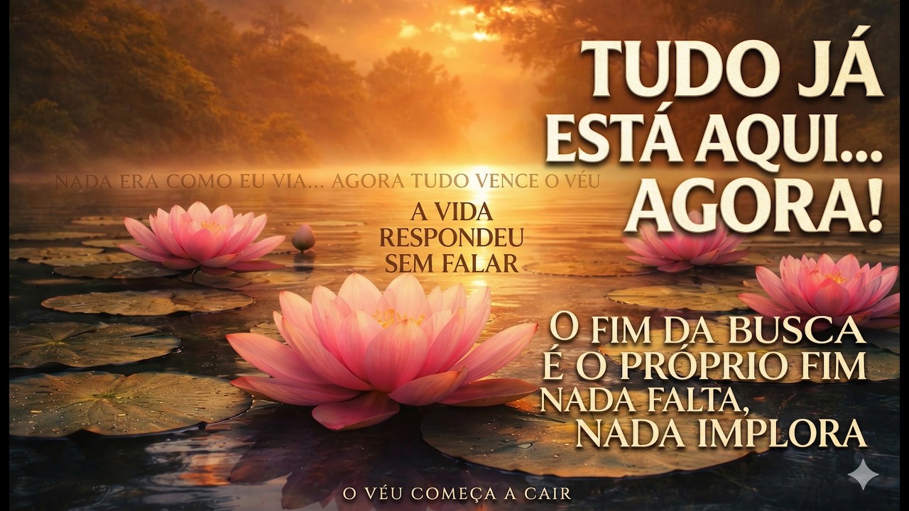 Tudo Já Está no Lugar Certo
