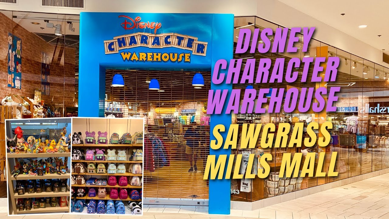 Shopping at the Disney Character Warehouse | Sawgrass Mills Mall #disneycharacterwarehouse