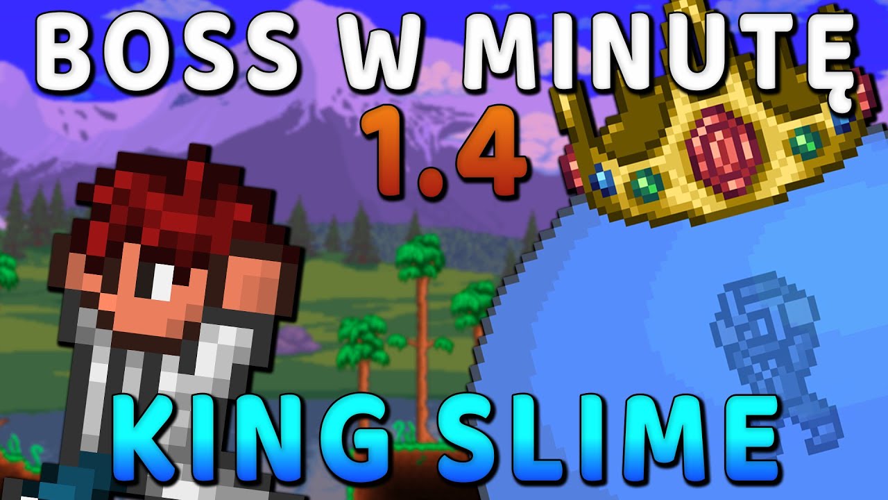 Boss w minutę - King Slime [Terraria 1.4]