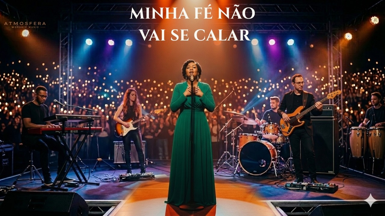 MINHA FÉ NÃO VAI SE CALAR🔥 | A Canção de Adoração Que Está Tocando Milhares de Corações