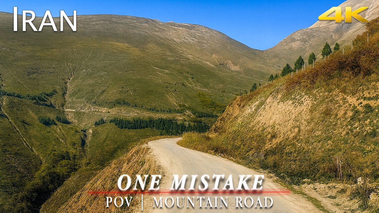 This Mountain Road Turns Dangerous Fast | Iran POV Drive