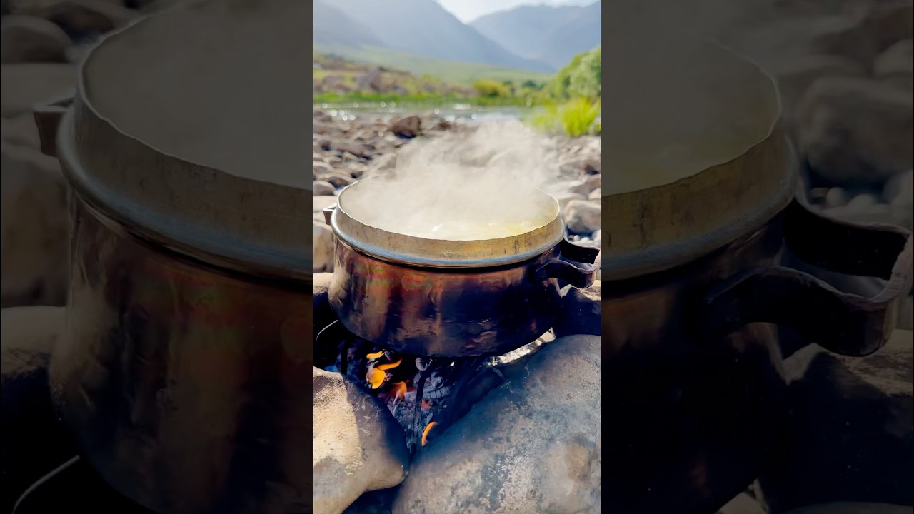 Cooking Ash Doogh in the Heart of Rural Life | #VillageLife #asmr