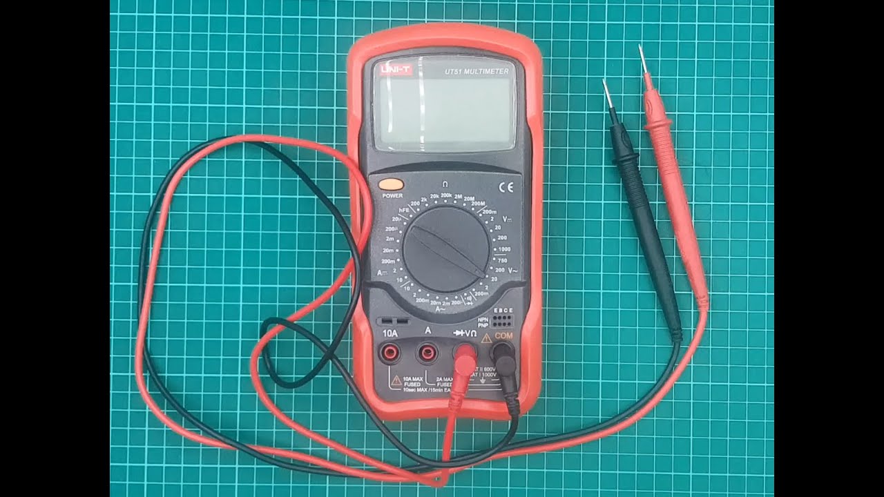 Repairing UNI-T Digital Multimeter   - أصلاح الملتيميتر الإلكتروني