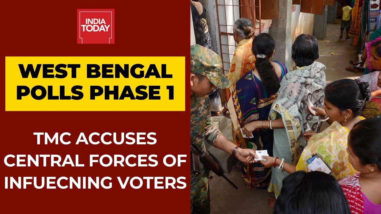 TMC Alleges Central Forces Influencing Voters In West Bengal