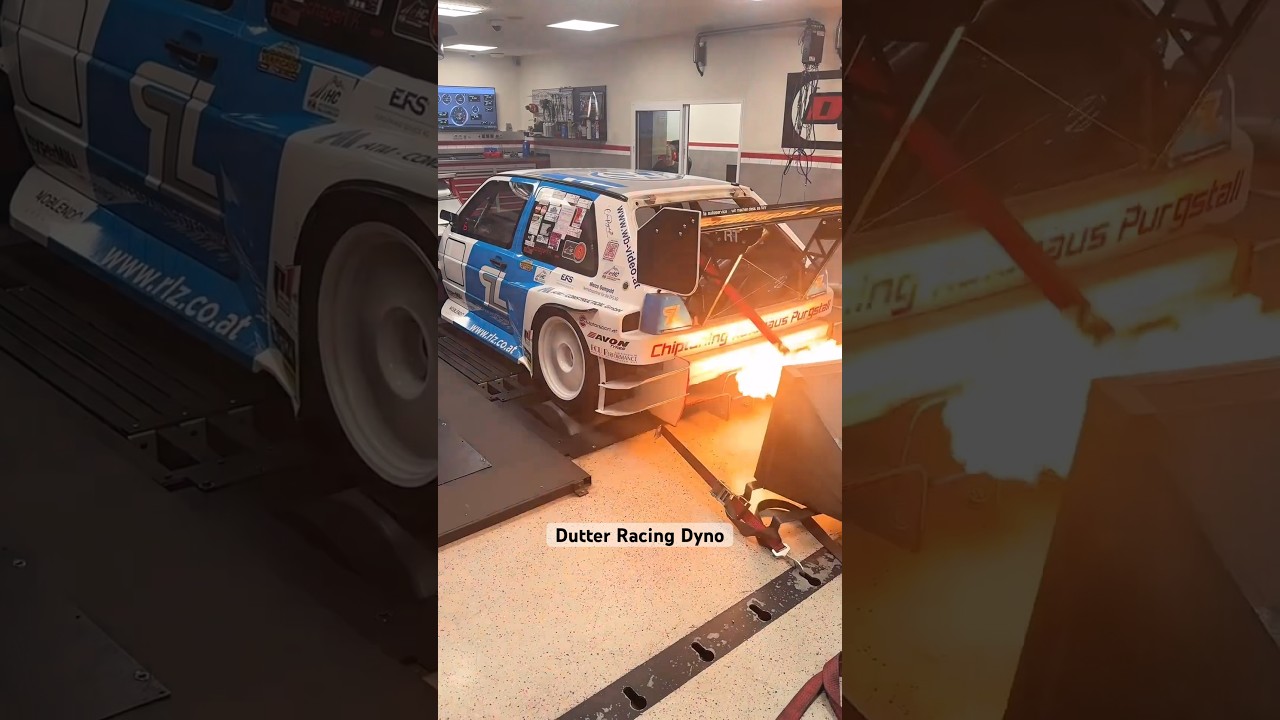 830hp Rallye Golf Dyno 🔥 #hillclimb #schagerl #rallyegolf #bergrennen #hillclimbfans