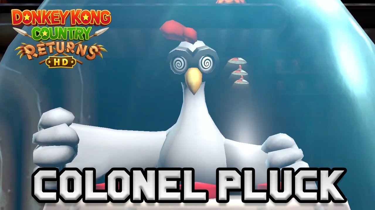 Colonel Pluck Boss Fight - Donkey Kong Country Returns HD