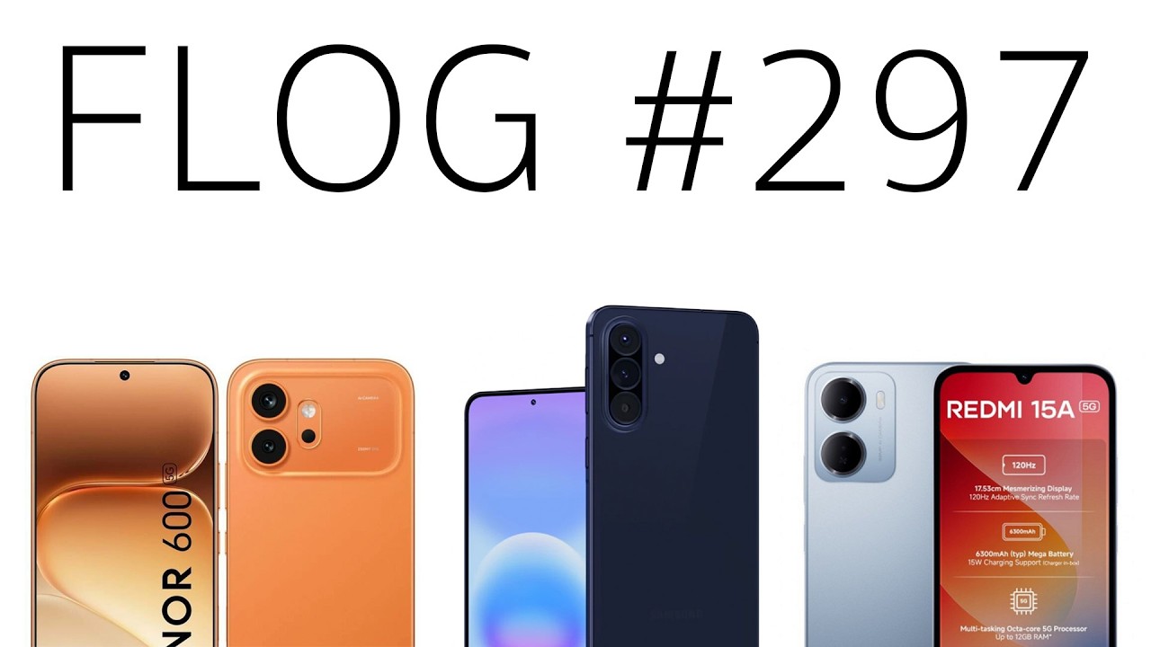 FLOG #297: Redmi 15A, Tecno Spark 50, Honor 600 Pro та Exynos vs Snapdragon