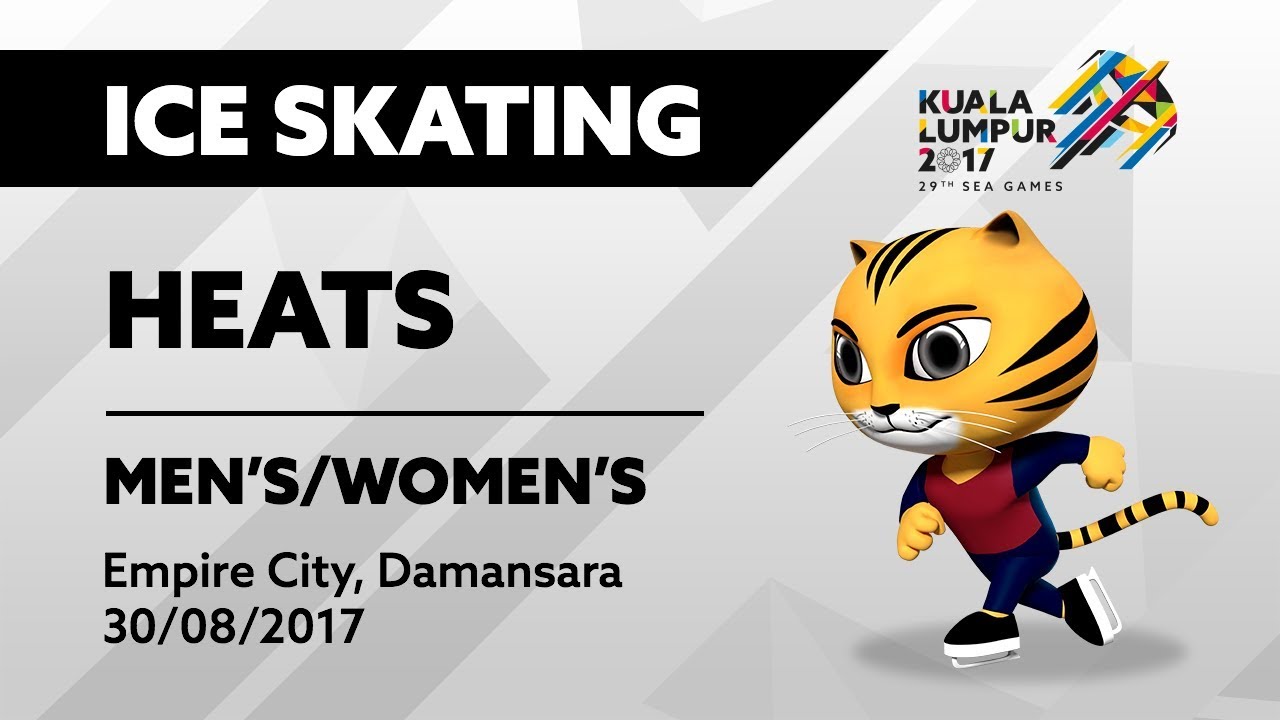 KL2017 29th SEA Games | Ice Skating - HEATS